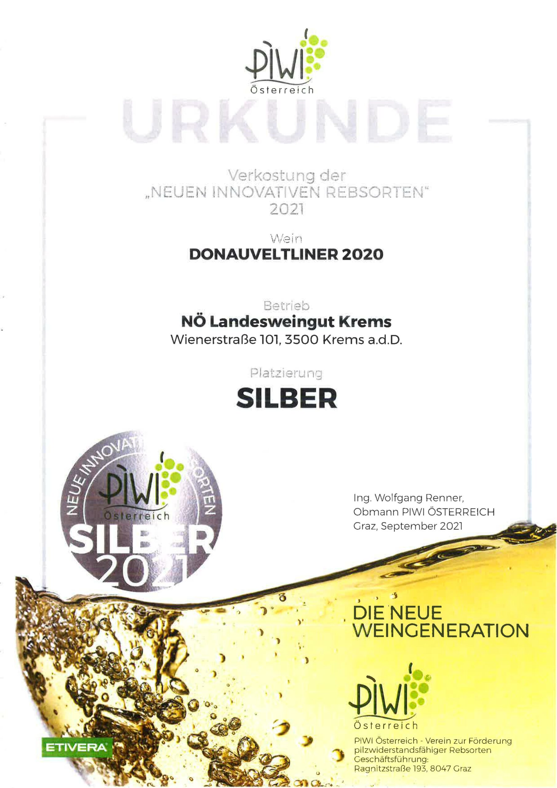 Donauveltliner 2020