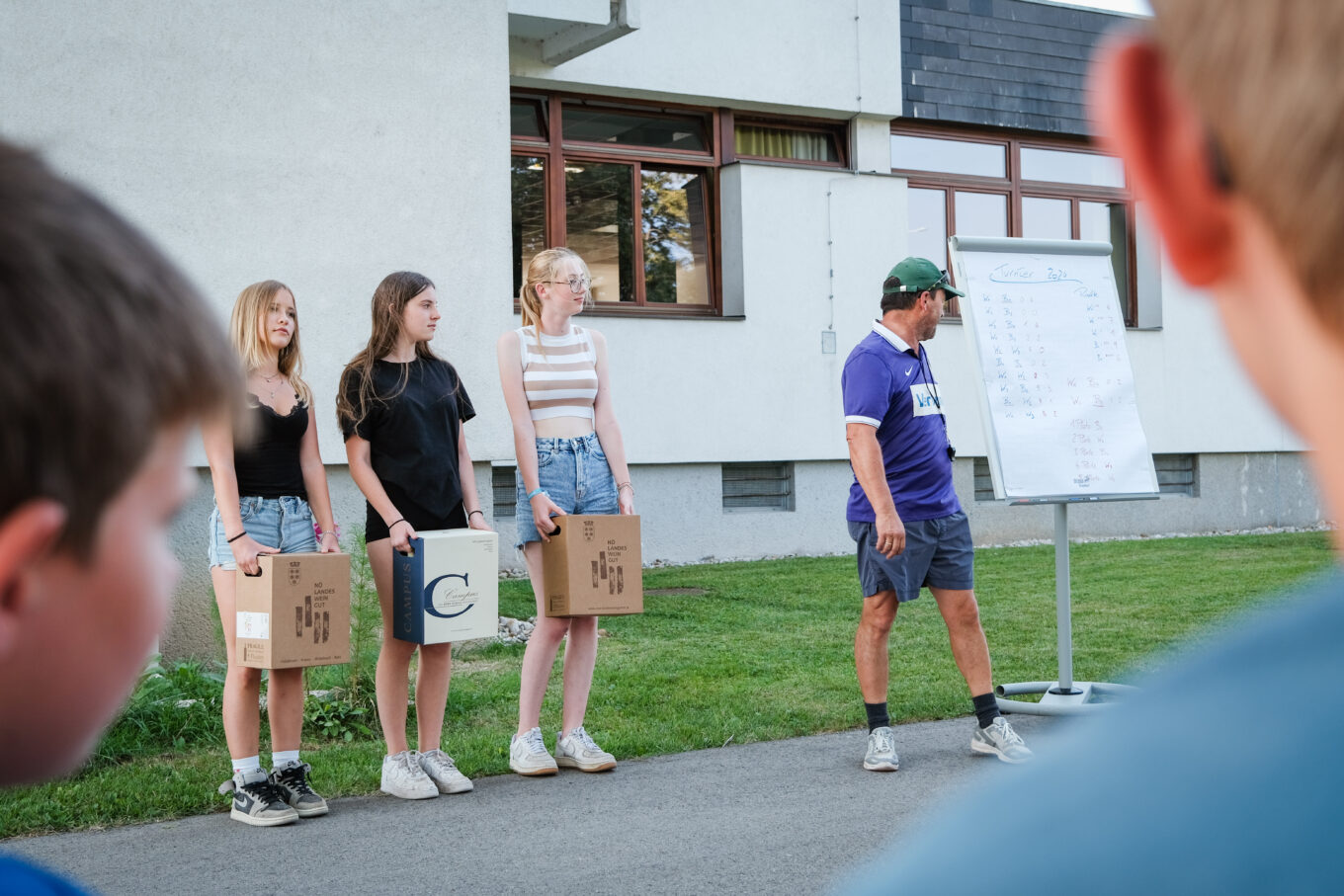 Fußballturnier am neuen Funcourt