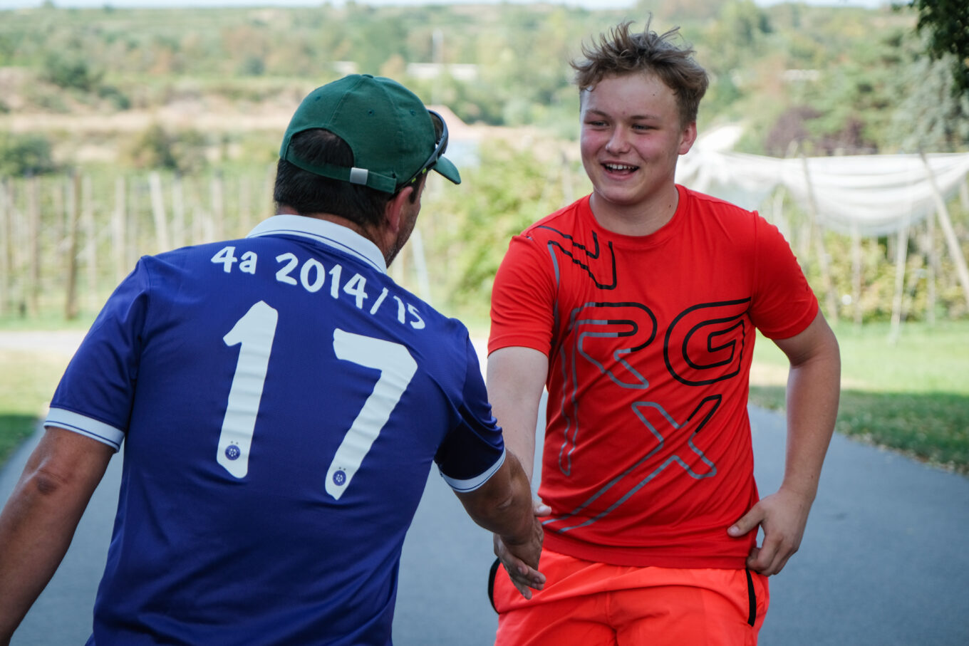 Fußballturnier am neuen Funcourt