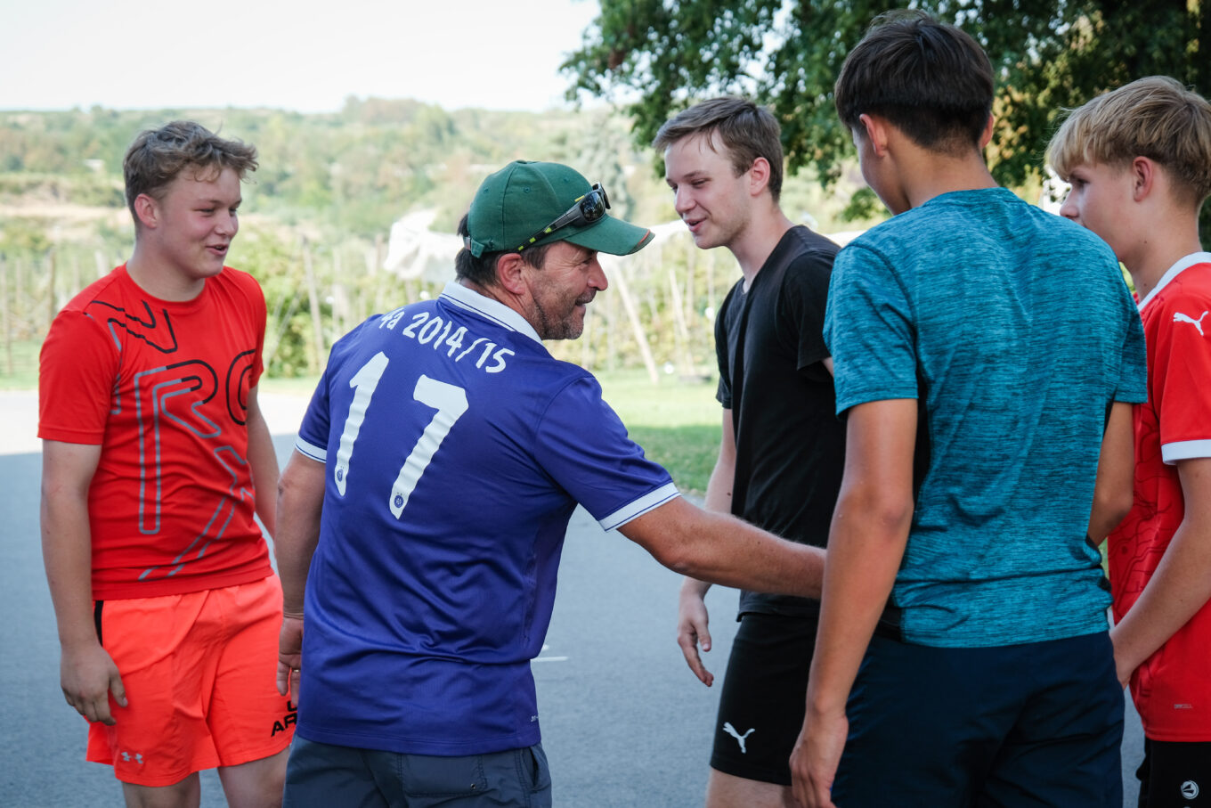 Fußballturnier am neuen Funcourt