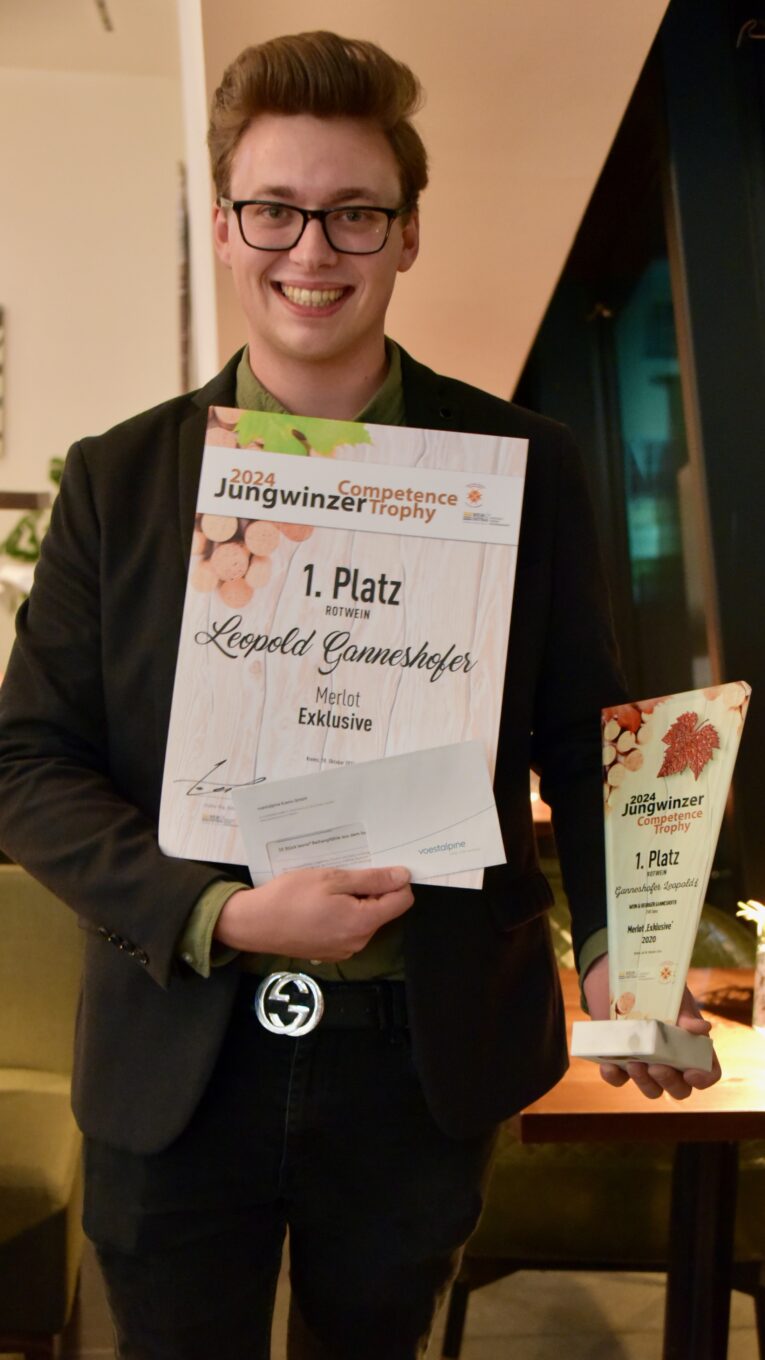 Siegerehrung Jungwinzer Competence Trophy