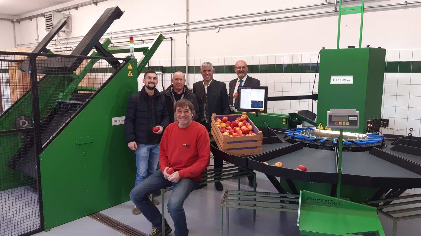 Neue Obstsortieranlage 🍏🍎