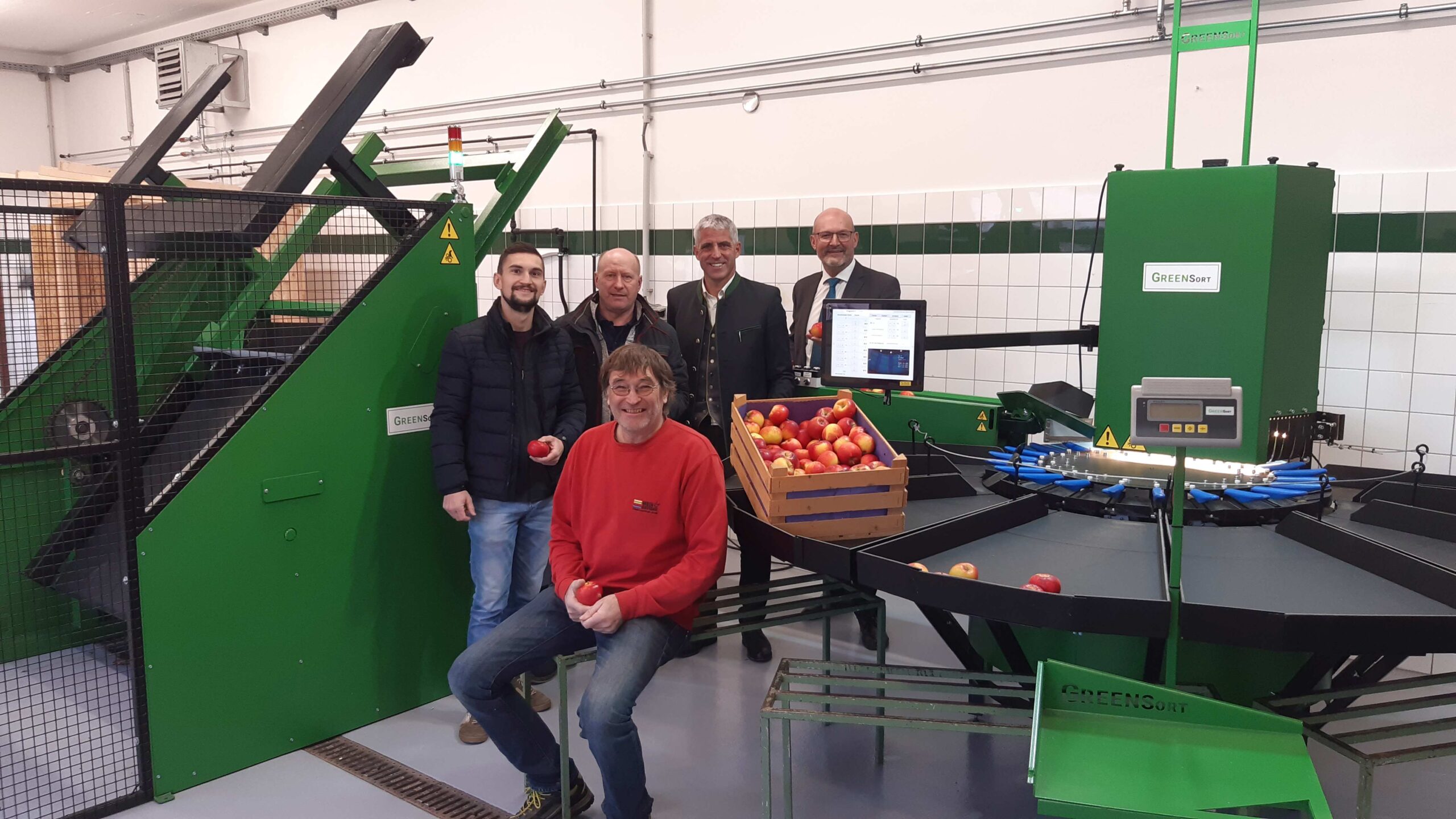 Neue Obstsortieranlage 🍏🍎