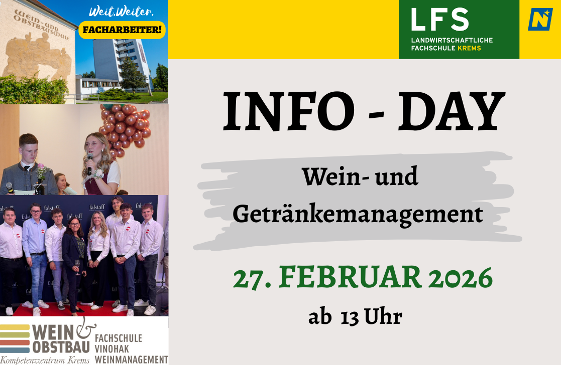 Info-Day Wein- und Getränkemanagement