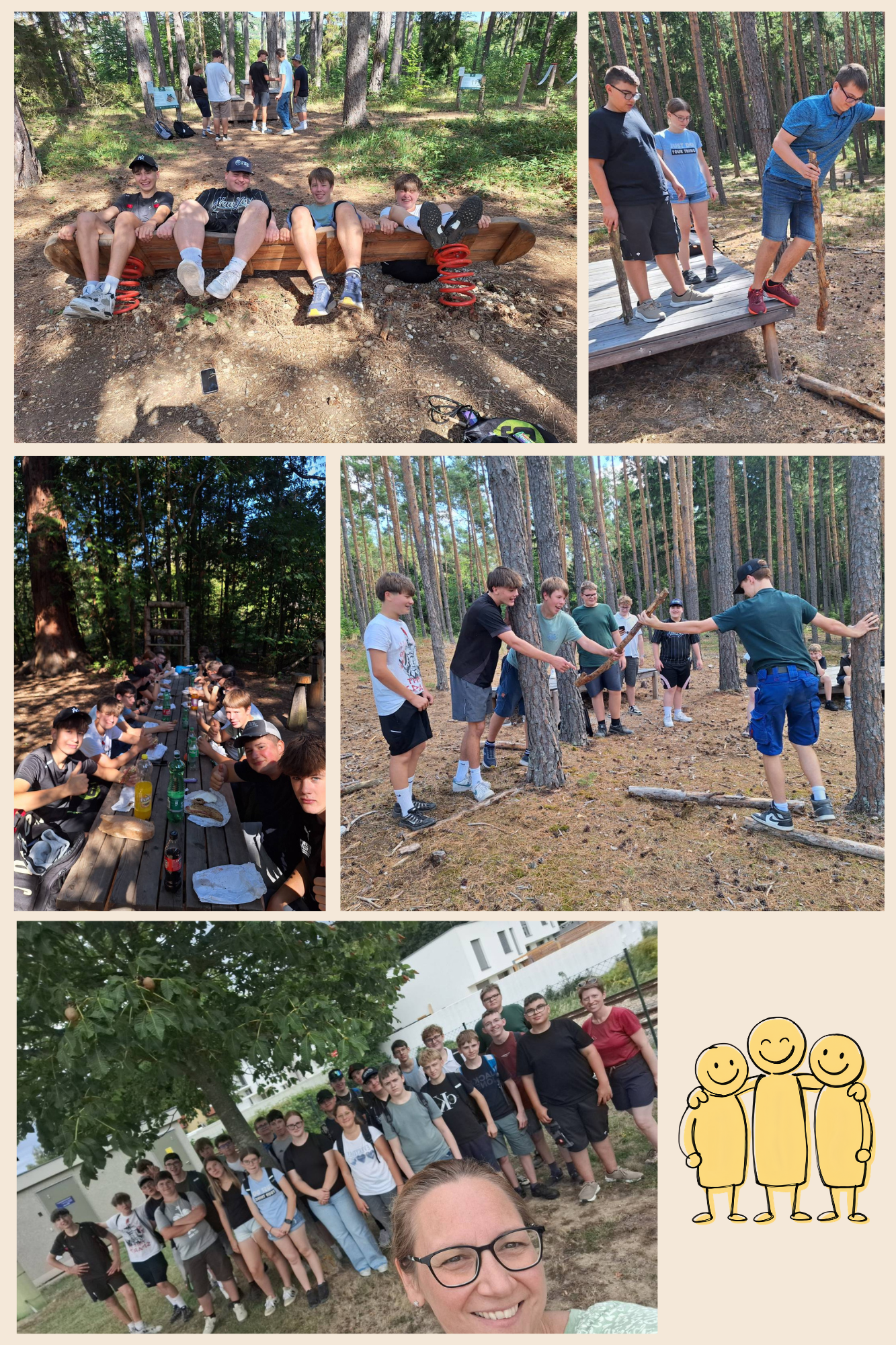Collage Outdoortag Collage Outdoortag